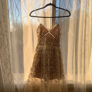 White SELF-PORTRAIT Azaelea guipure lace dress perfect for bridal wedding